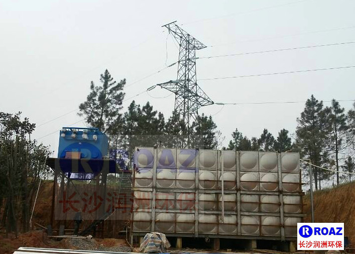 一體化凈水設備在水泥廠投入使用! 一體化凈水設備在水泥廠投入使用!